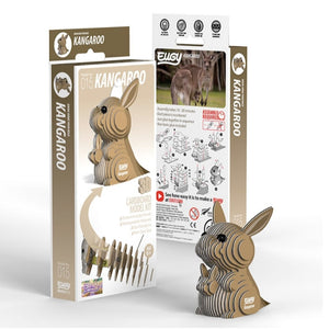 EUGY Eco-Friendly 3D Model Craft Kit - Kangaroo