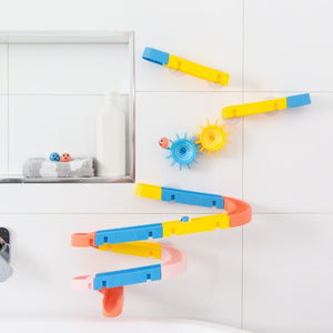 Waterslide Marble Run Set - Bath Toy by Tiger Tribe