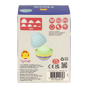 Eco Bath Egg - Stacking Bath Toy by Tiger Tribe