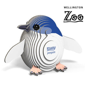 EUGY eco-friendly 3D Puzzle Craft Kit - Penguin