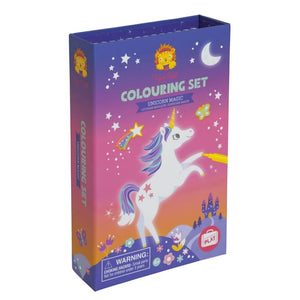 Tiger Tribe Colouring Set - Unicorn Magic