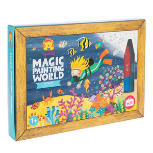 Tiger Tribe Magic Painting World - Ocean Arts & Crafts Kit