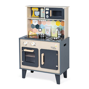 Wooden Large Toy Kitchen - "Mosaic" by Janod