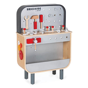 Wooden Toy Workbench - Brico'Kids Reversible DIY Tool Bench