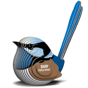 EUGY eco-friendly 3D puzzle craft kit fairy wren