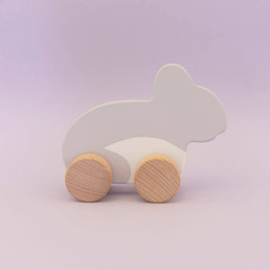 Euca Wooden Toys Koala roller wooden car