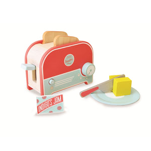 Indigo Jamm wooden toy pretend toaster