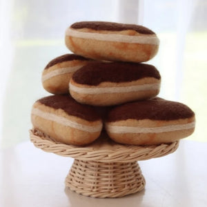 Juni Moon felt play food chocolate eclairs