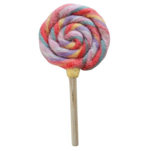 Juni Moon felt play food rainbow lollilpop