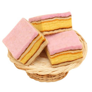 Juni Moon felt play food vanilla slice custard square