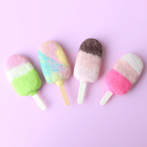 Felt Play Food - Icecream Popsicles - Juni Moon