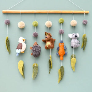 Tara Treasures Australian animal wall hanging nursery decor