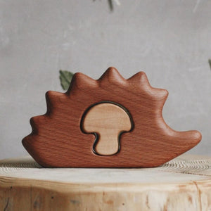 Tateplota handmade hedgehog wooden puzzle