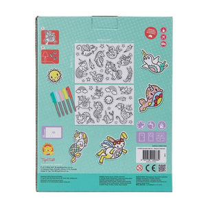 Movable Wall Stickers - Art Kit - Tiger Tribe