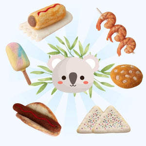 Classic Aussie Bundle - Felt Play Food - Save $10