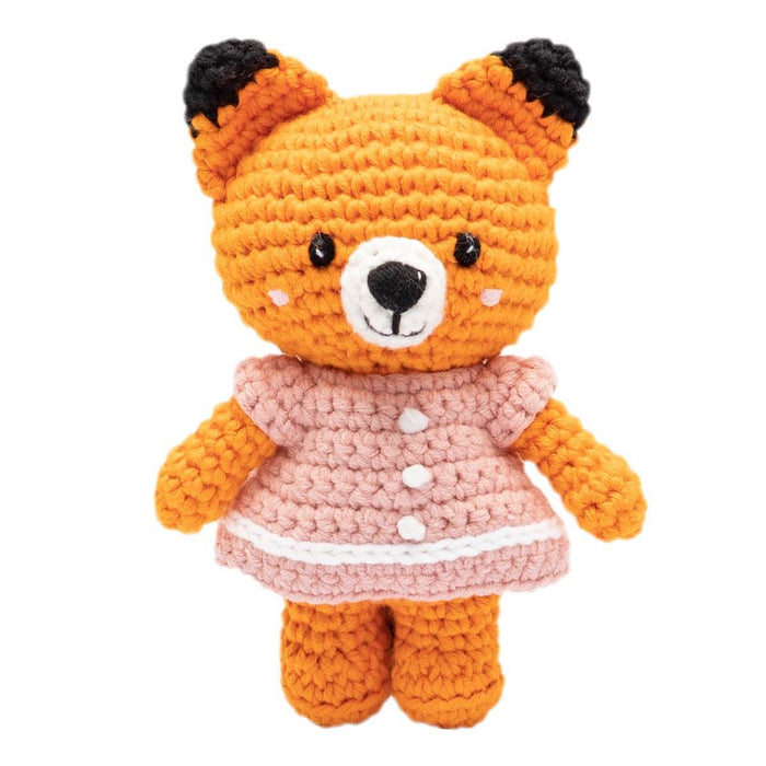 Crochet Plush Toy - Foxxie Fox Jnr - Handmade Mini