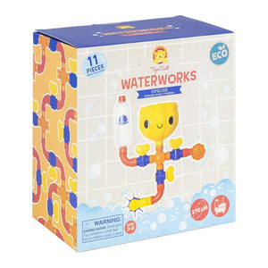 Waterworks Pipeline Set - ECO Bath Toy by Tiger Tribe