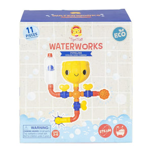 Waterworks Pipeline Set - ECO Bath Toy by Tiger Tribe