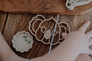 Playdough ECO CUTTER™ Set - Aussie Animal Faces - Kinfolk Pantry