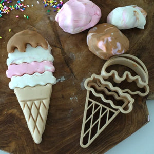 Playdough ECO CUTTER™ Set - Icecream - Kinfolk Pantry