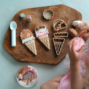 Playdough ECO CUTTER™ Set - Icecream - Kinfolk Pantry