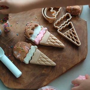 Playdough ECO CUTTER™ Set - Icecream - Kinfolk Pantry