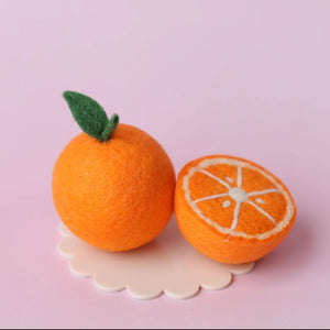 Citrus Fruit Bundle 10pc - Felt Play Food - Save $5