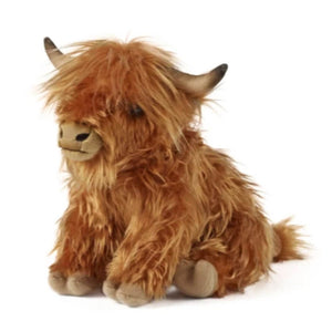 Highland Cow Plush Large Soft Toy with sound - Living Nature Naturli plush