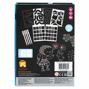 Kids Art Set - Mindful Doodling - Tiger Tribe