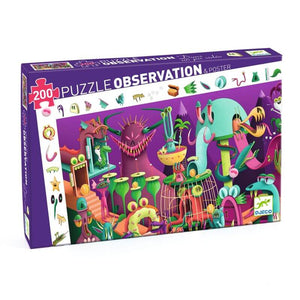 Observation Puzzle 200pc - In a Video Game - Djeco