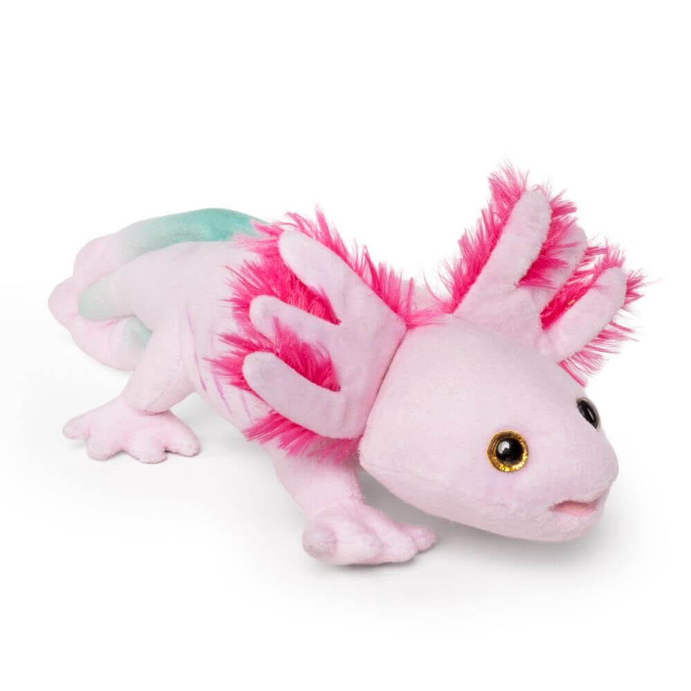 Plush Toy Axolotl - by Living Nature Naturli – The Toy Chest Australia