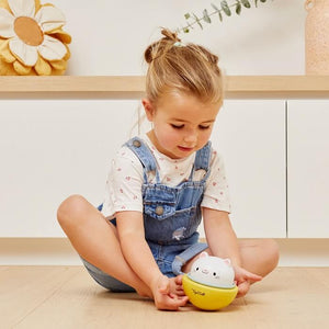 Rocking Rollers - Eco Toddler Toy by Tiger Tribe - Cat