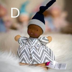 Soft Mini Baby Dolls with Natural Rubber - Bonikka Tikiri