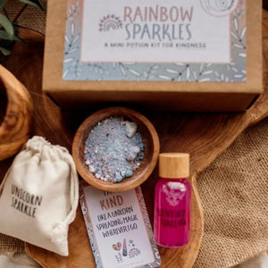 The LIttle Potion Co - Mini Magic Potion Kit - Rainbow Sparkles Kindness Spell