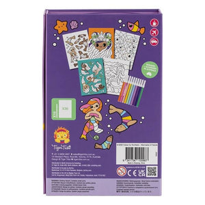 Tiger Tribe Art Set - Colour by Numbers - Mermaids & Friends