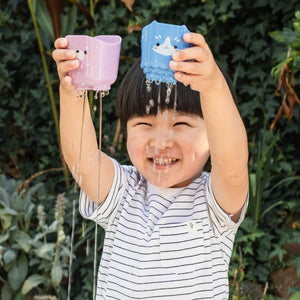 Pour & Play Animal Stacking Cups - ECO Bath Toy by Tiger Tribe