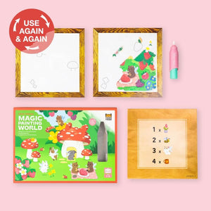 Tiger Tribe Magic Painting World - Fairies Arts & Crafts Kit