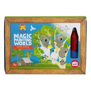 Tiger Tribe Magic Painting World - Aussie Animals Arts & Crafts Kit
