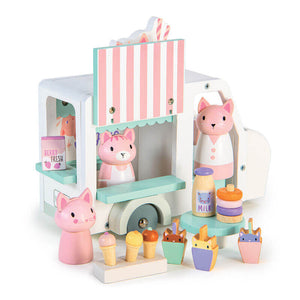 Kitty's Milkshake Van - Wooden Playset