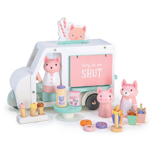 Kitty's Milkshake Van - Wooden Playset