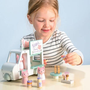 Kitty's Milkshake Van - Wooden Playset