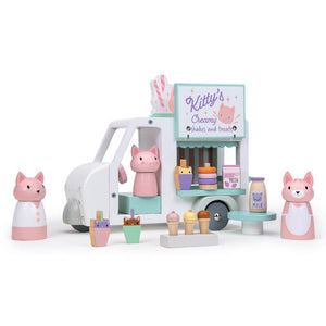 Kitty's Milkshake Van - Wooden Playset