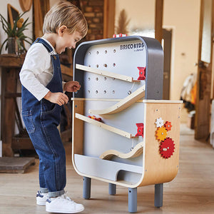 Wooden Toy Workbench - Brico'Kids Reversible DIY Tool Bench