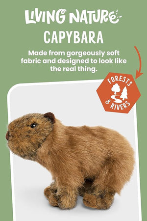 Capybara Soft Toy Plush by Living Nature