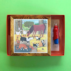 Arts Craft Kit Farm Tiger Tribe Magic Painting World