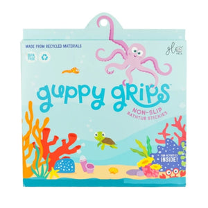 Bath Grips - textured non-slip bathtub stickers for kids