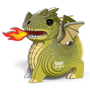 EUGY eco-friendly 3D puzzle craft kit dragon