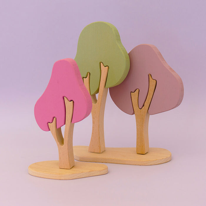 Wooden Trees - Autumn or Winter Gum Trees - Australian Made