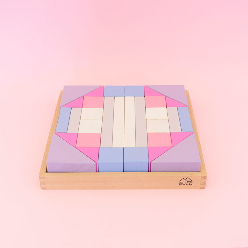 Octagonal Wood Block Wooden Block Set - Octagons - Australian Made – The Toy Chest Australia