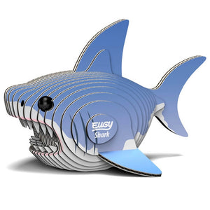 Eugy eco-friendly puzzle craft shark